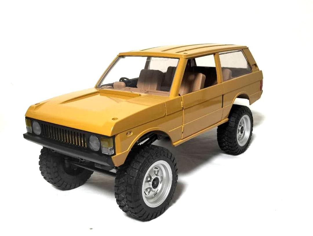 MN 168 1/12 初代レンジローバーSUVラジコンクローラー YELLOW