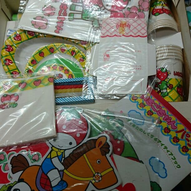 昭和レトロ いちごちゃん パーティーセット