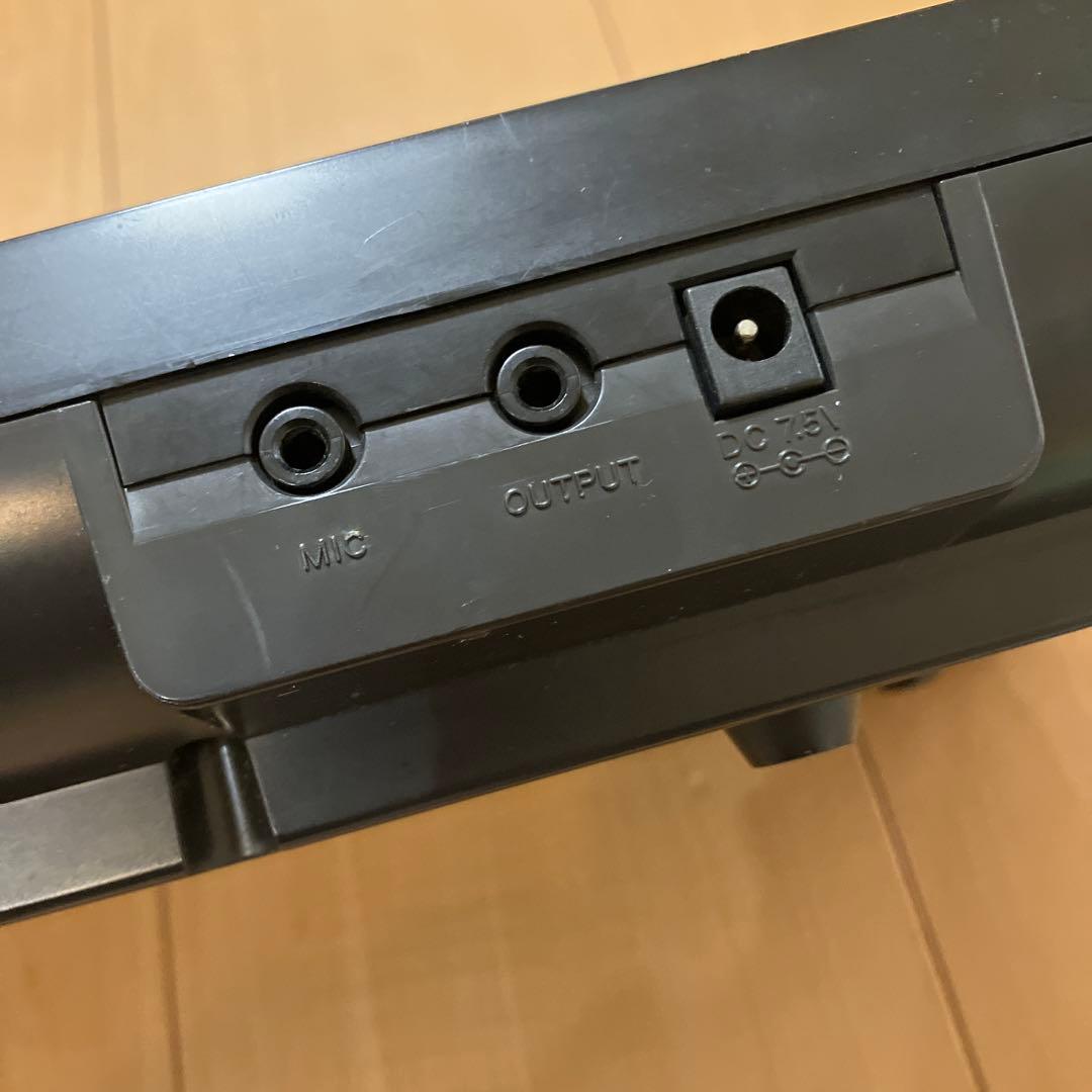 CASIO PT-380 ピッカピカトーン　キーボード・マイク・ROM5本セット