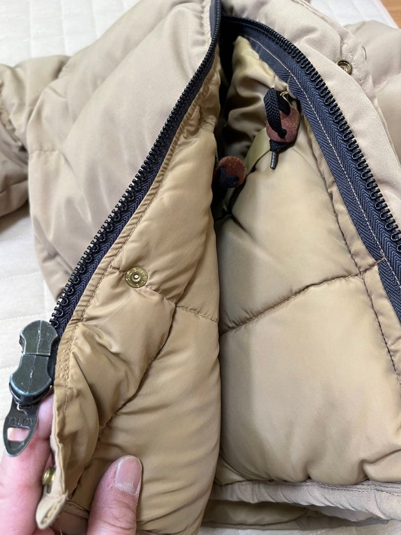 ヴィンテージキャンプ7ダウンジャケット