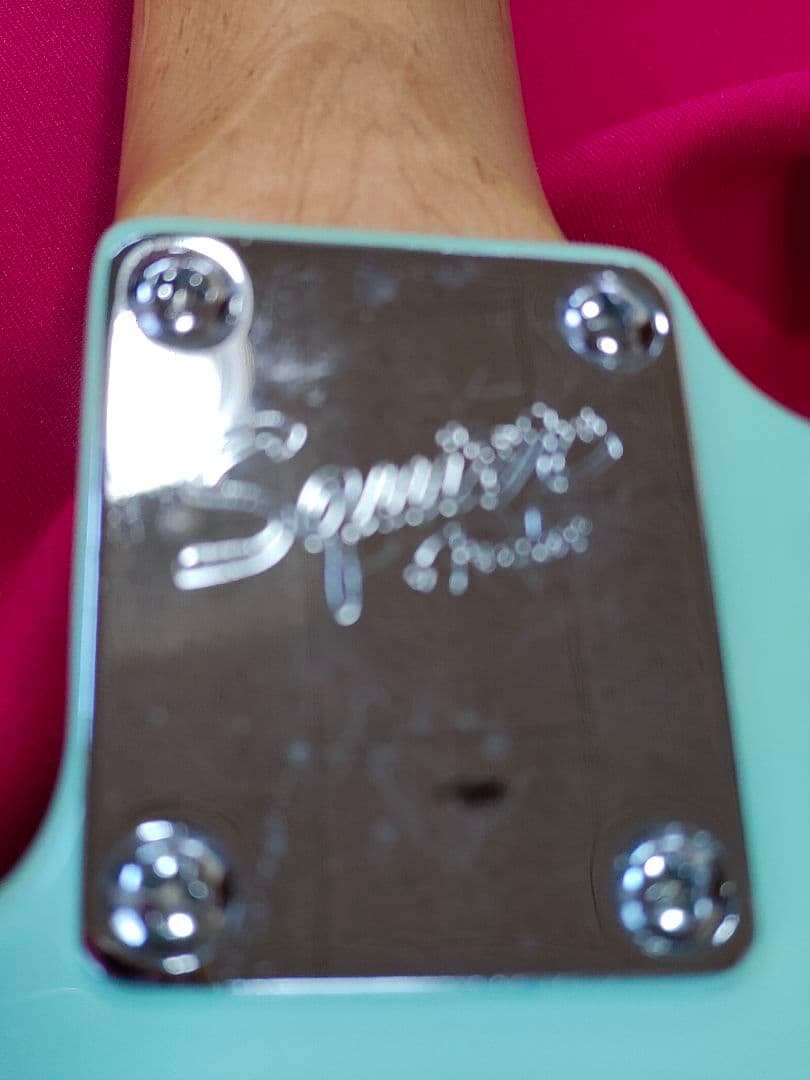 Squier ストラトキャスタータイプ エレキギター純正ケース 弦付