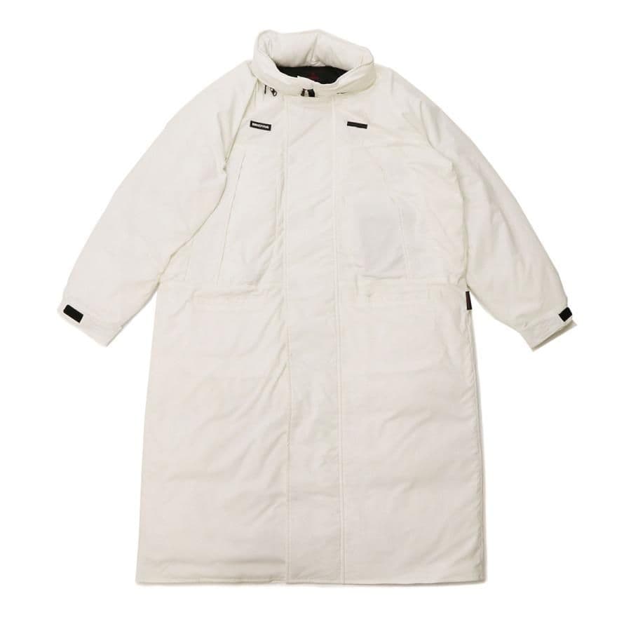 BRIEFING　TAION　 ダウンベンチコート　ヒート温度調節　ホワイト