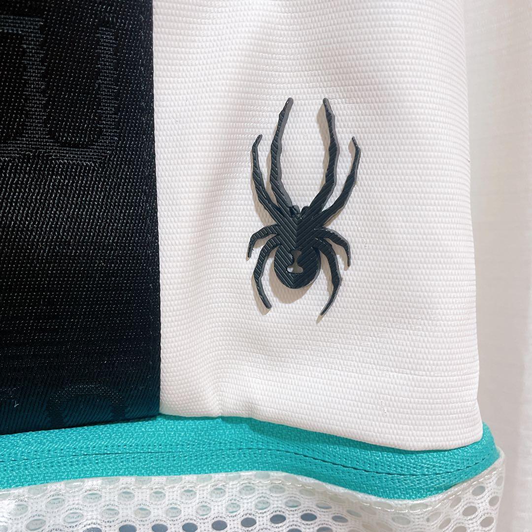 【美品】SPYDER スパイダー トートバッグ ホワイト ゴルフ スポーツバッグ