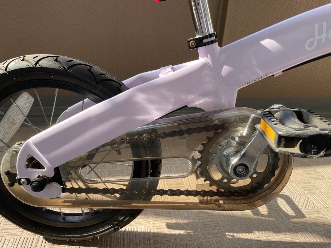 へんしんバイク　パープル　14インチ