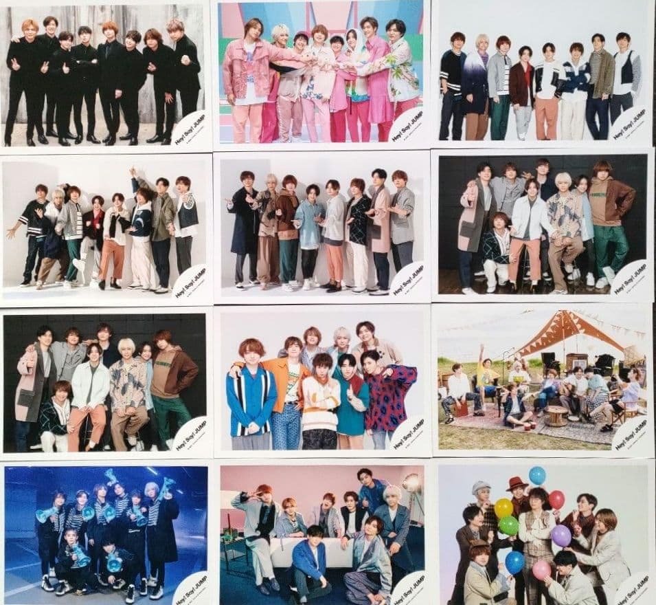 Hey!Say!Jump 公式写真 ① 集合 デビュー～2023