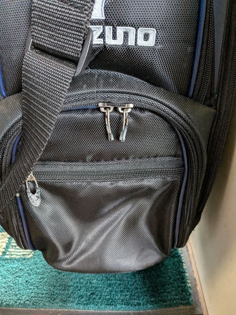 Mizuno ゴルフバッグ 黒/青