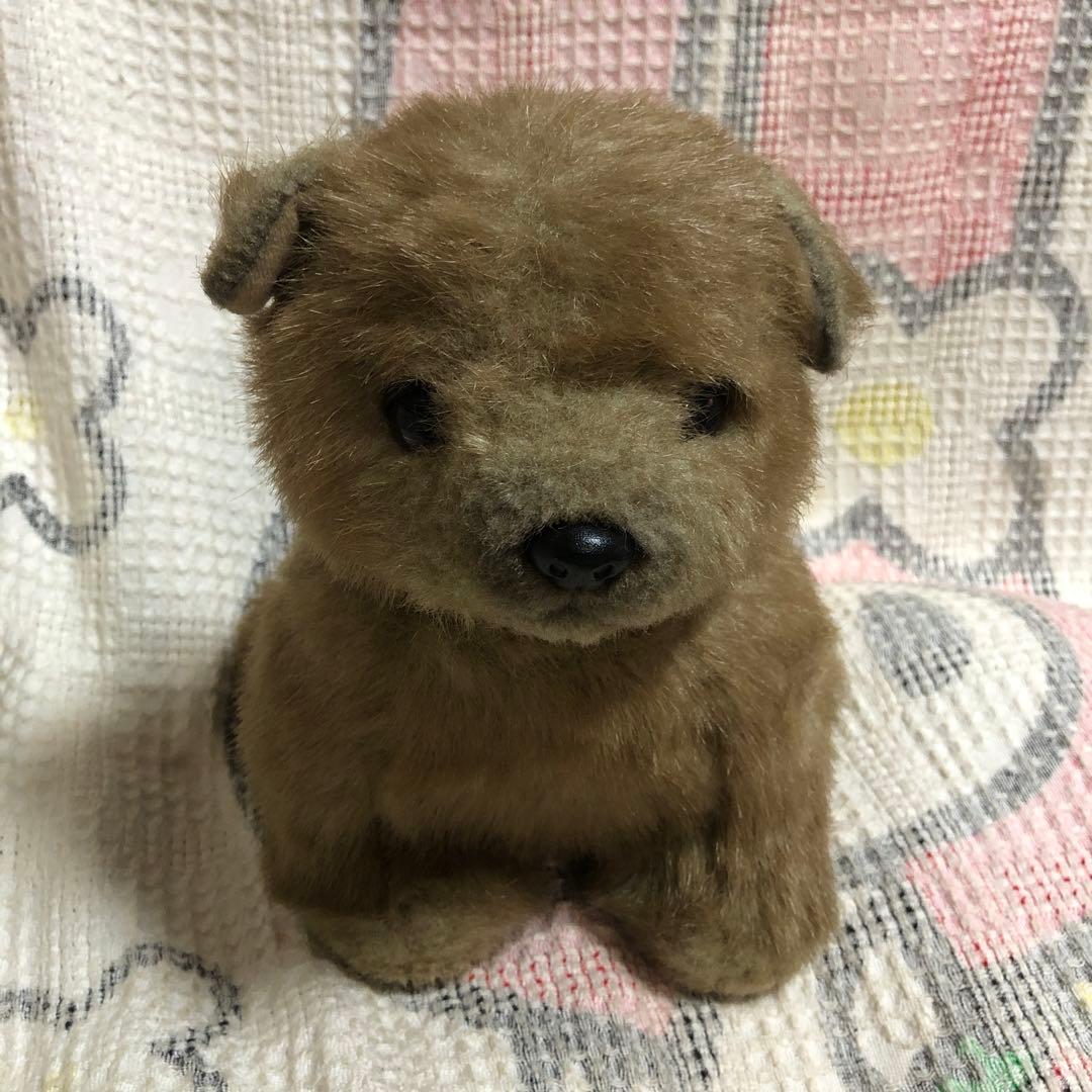 モンスイユ　日本製　犬　ぬいぐるみ　中古品