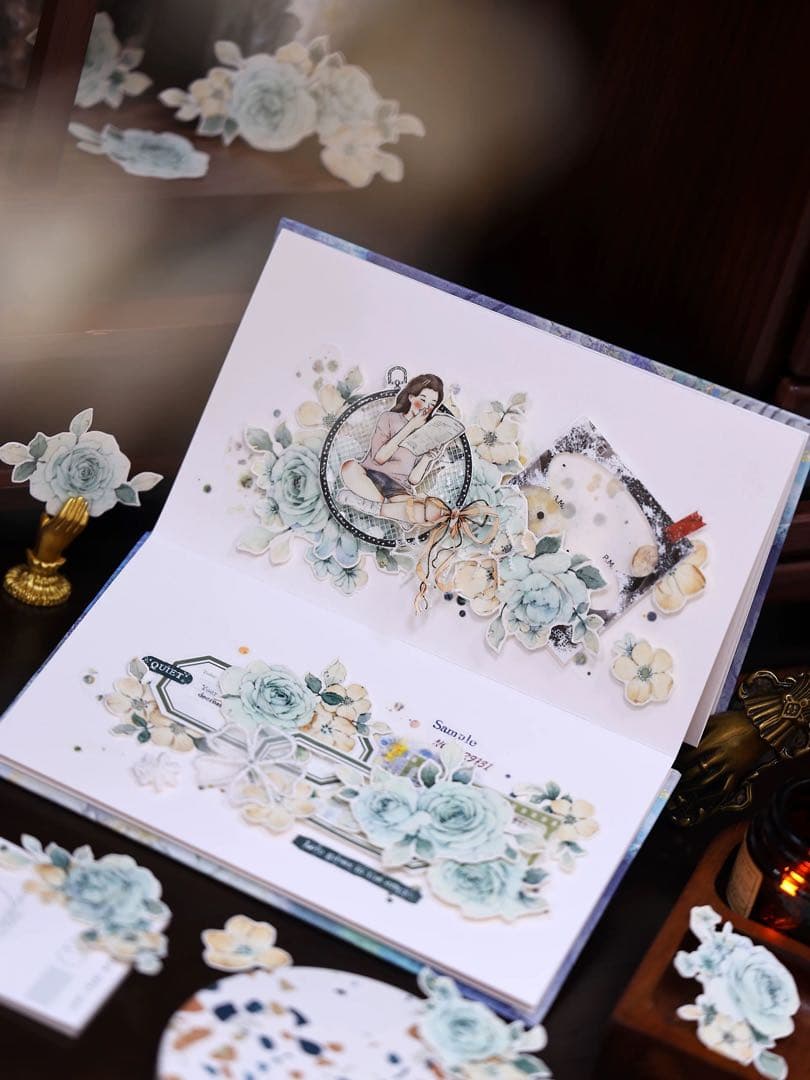 小白家文創《晴空》海外マスキングテープ　マステ 【2503】