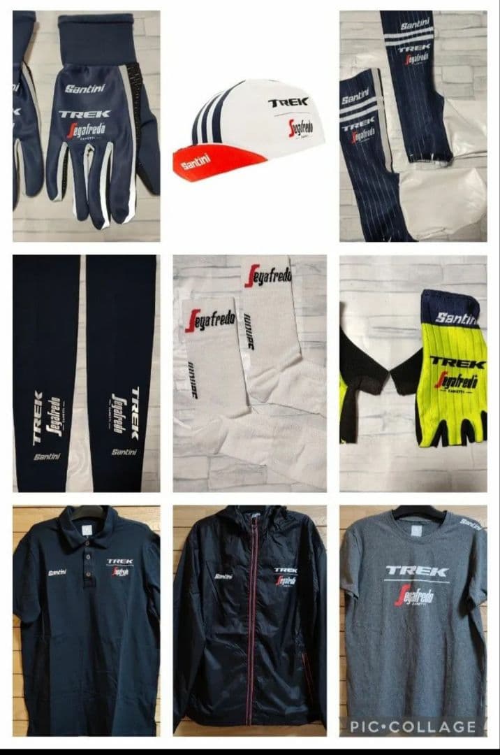 支給品　Trek Segafredo ビブショーツ　トレックセガフレード　紺XX