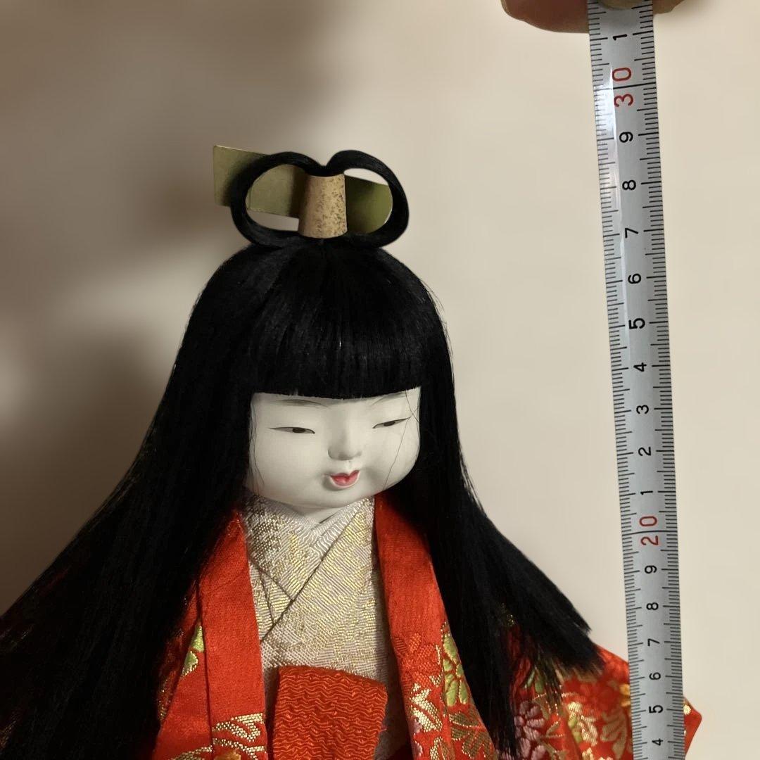 日本人形　男の子女の子　上品な顔立ち