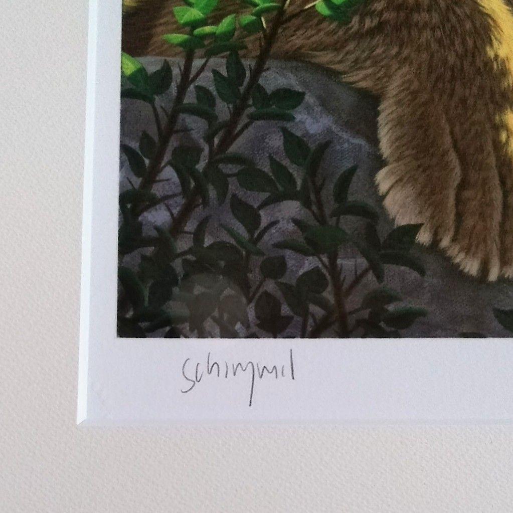 シム・シメール（シメール）ジグレ　版画　絵画　美品　アルビバン保証書あり