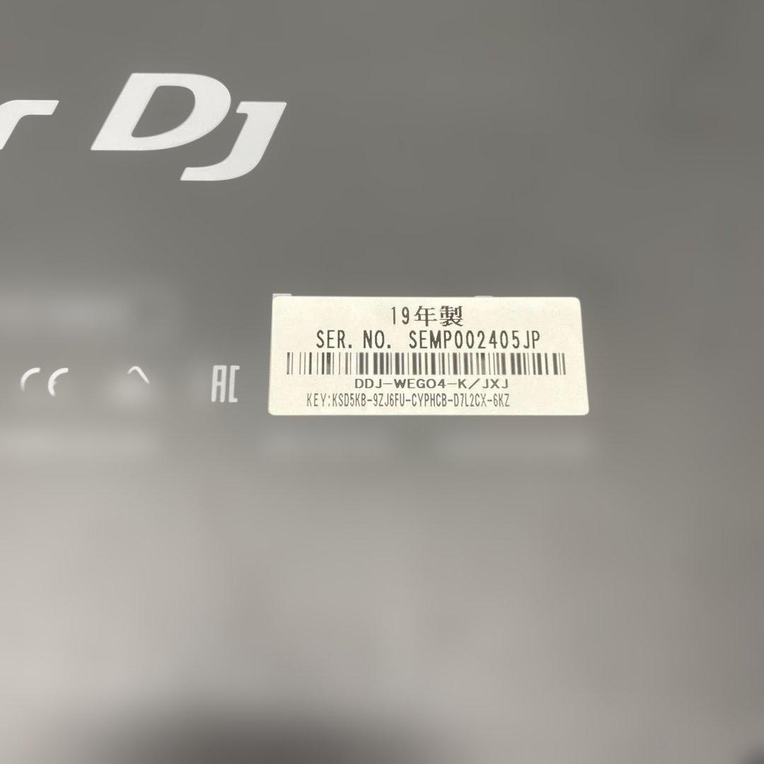 Pioneer DJ DJコントローラー DDJ-WEGO4-K
