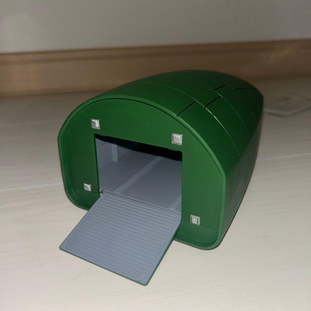 【未使用品】絶版 アオシマ 新世紀合金 1/200 サンダーバード2号用コンテナ