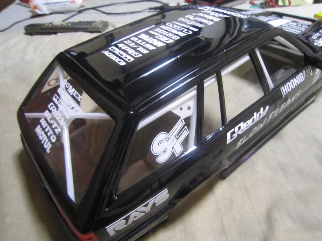 カズ 1/10 R31 ワゴン Dスタイル 限定品 タイヤホイール４本付き