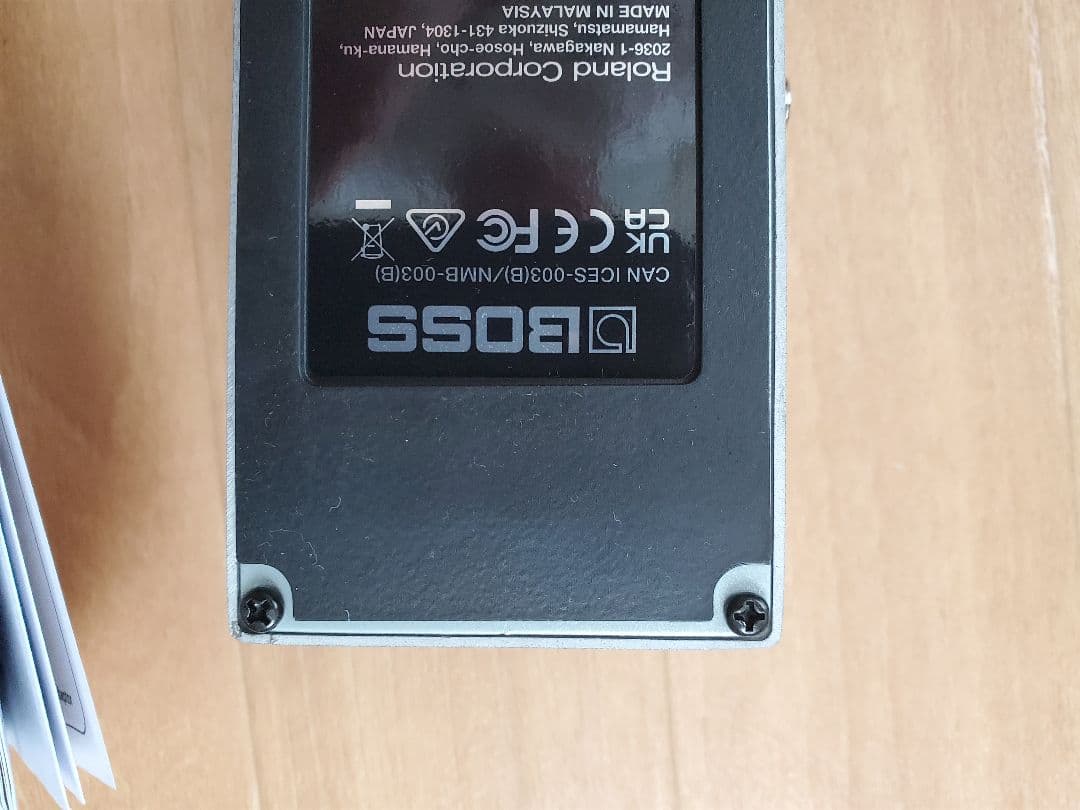 BOSS RV6 ギターエフェクター　(手押し使用のみ、1ユーザー品)