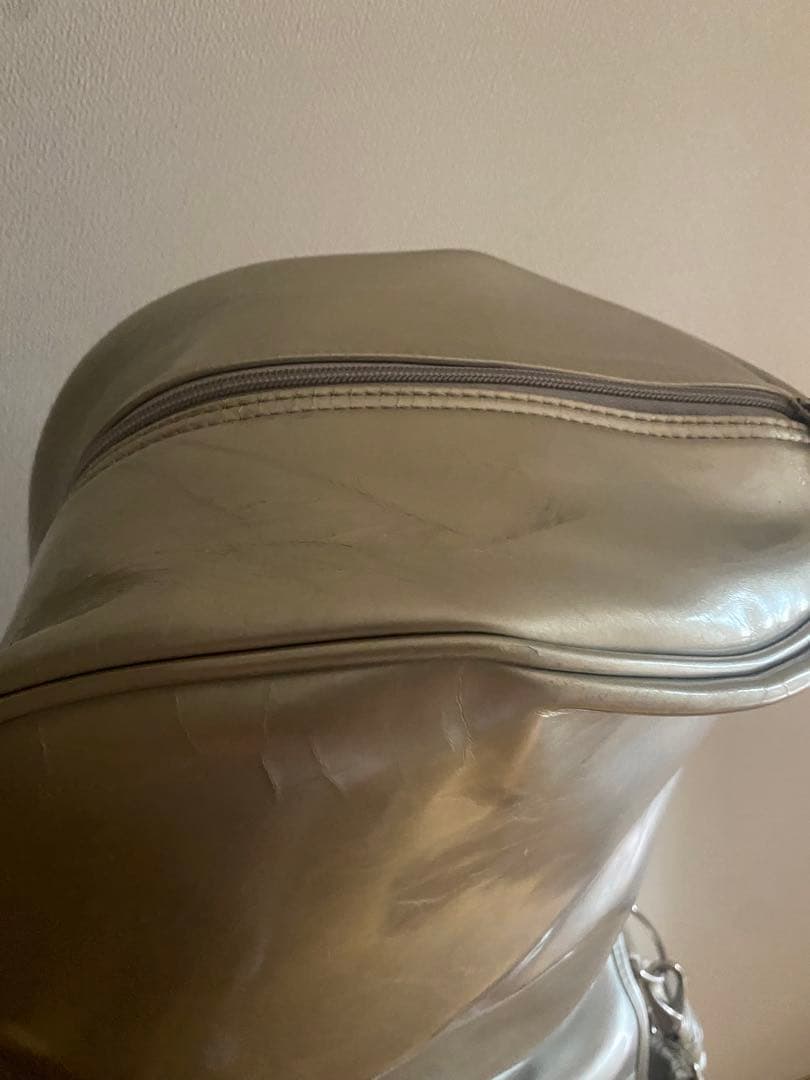 SALEルコックキャディーバッグカート用6分割シルバーエナメル