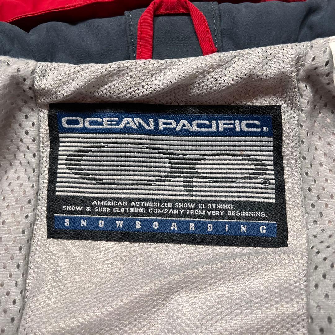 00s oaean pacific 短丈　ドローコード　シェルジャケット　M