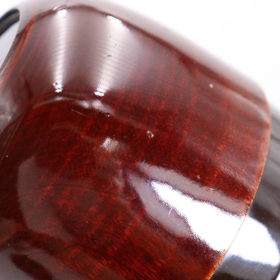 溜塗 高歌一曲 大棗 裏千家十三代 圓能斎書付 茶道具　SY824　N1