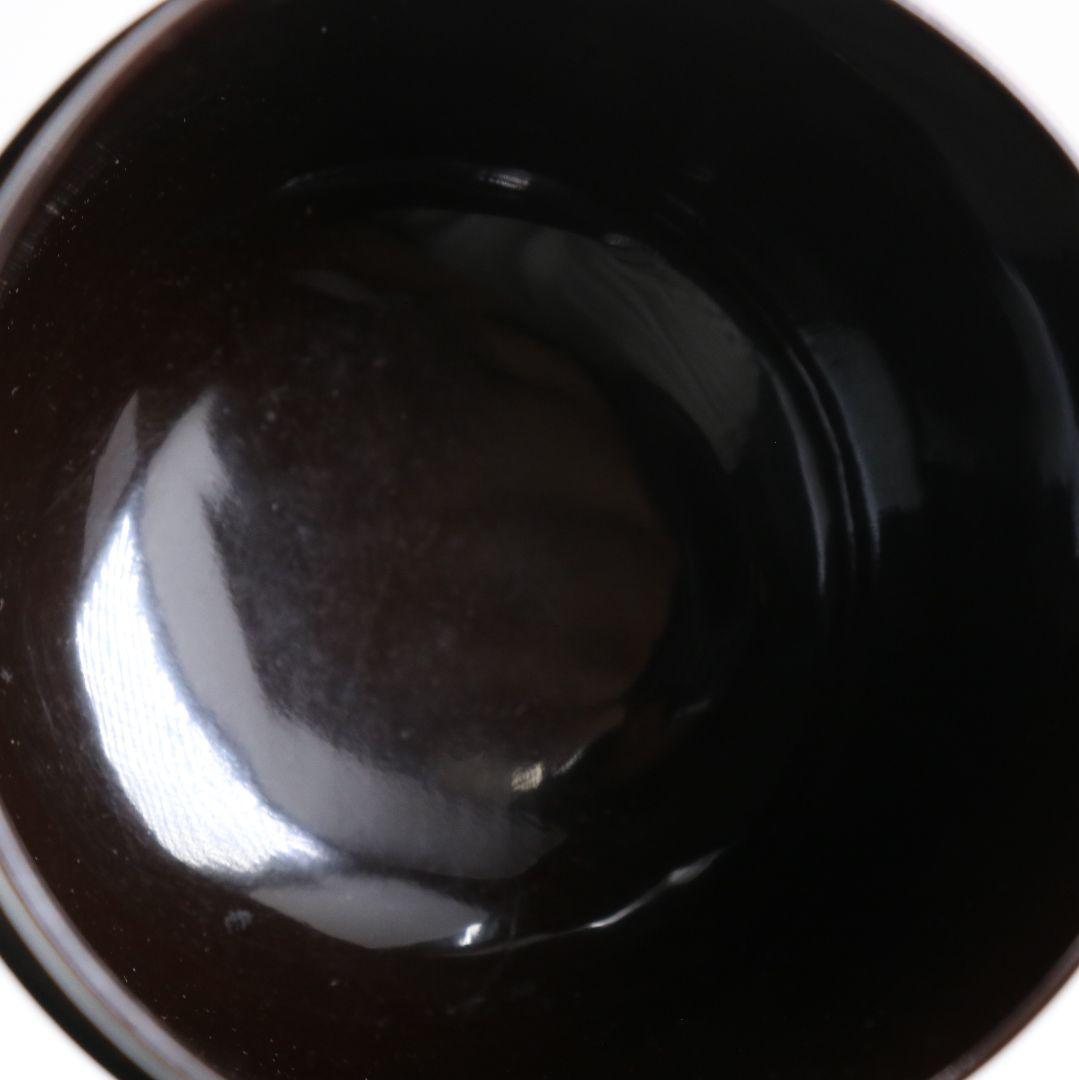 溜塗 高歌一曲 大棗 裏千家十三代 圓能斎書付 茶道具　SY824　N1