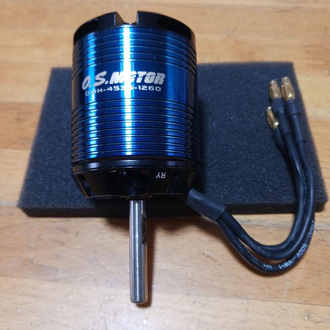 ラジコンヘリコプター用 OSブラシレスモーター、アンプ
