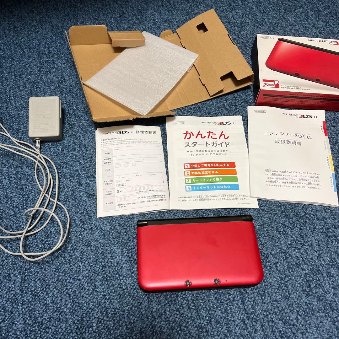 カセット付き3DSレッド