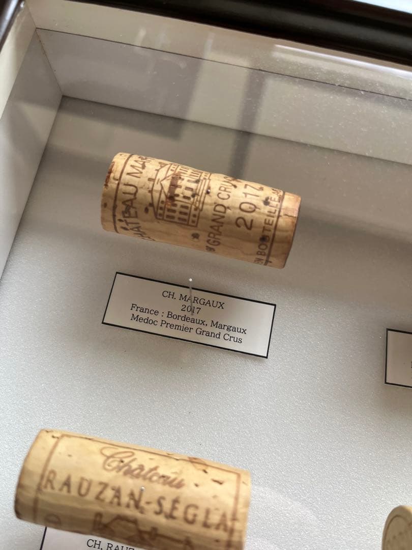 総額500万越え ワインコルク標本 ボルドー 5大シャトー ロマネコンティなど