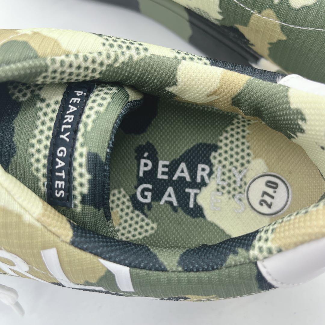 新品 未使用 PEARLY GATES ゴルフシューズ ロゴ　27.0
