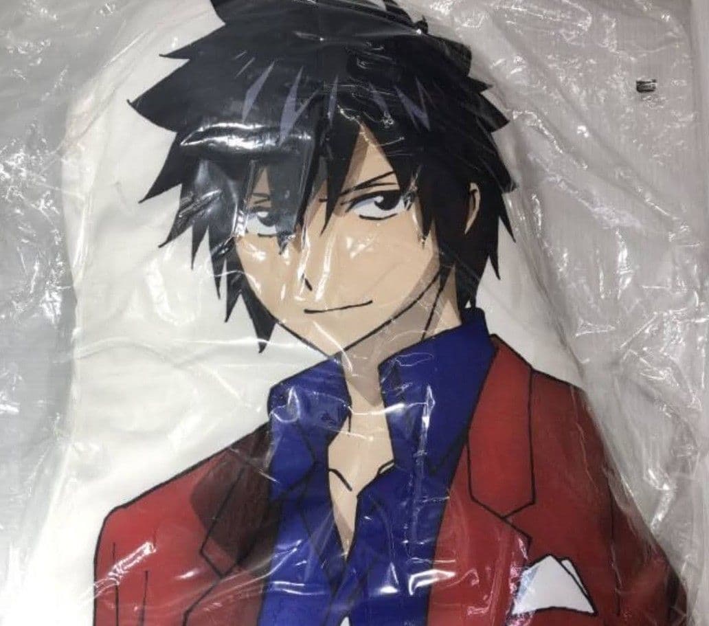 フェアリーテイル 抱き枕 グレイ アベマくじ当選品