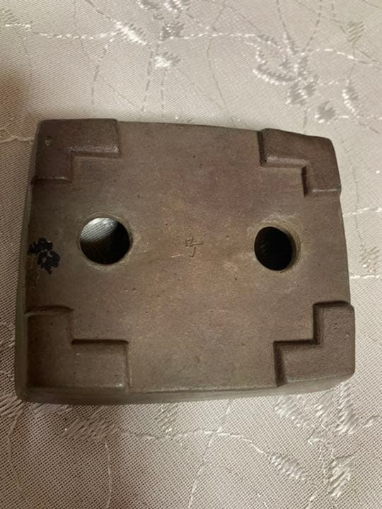 町直　長方　盆栽鉢　浅め