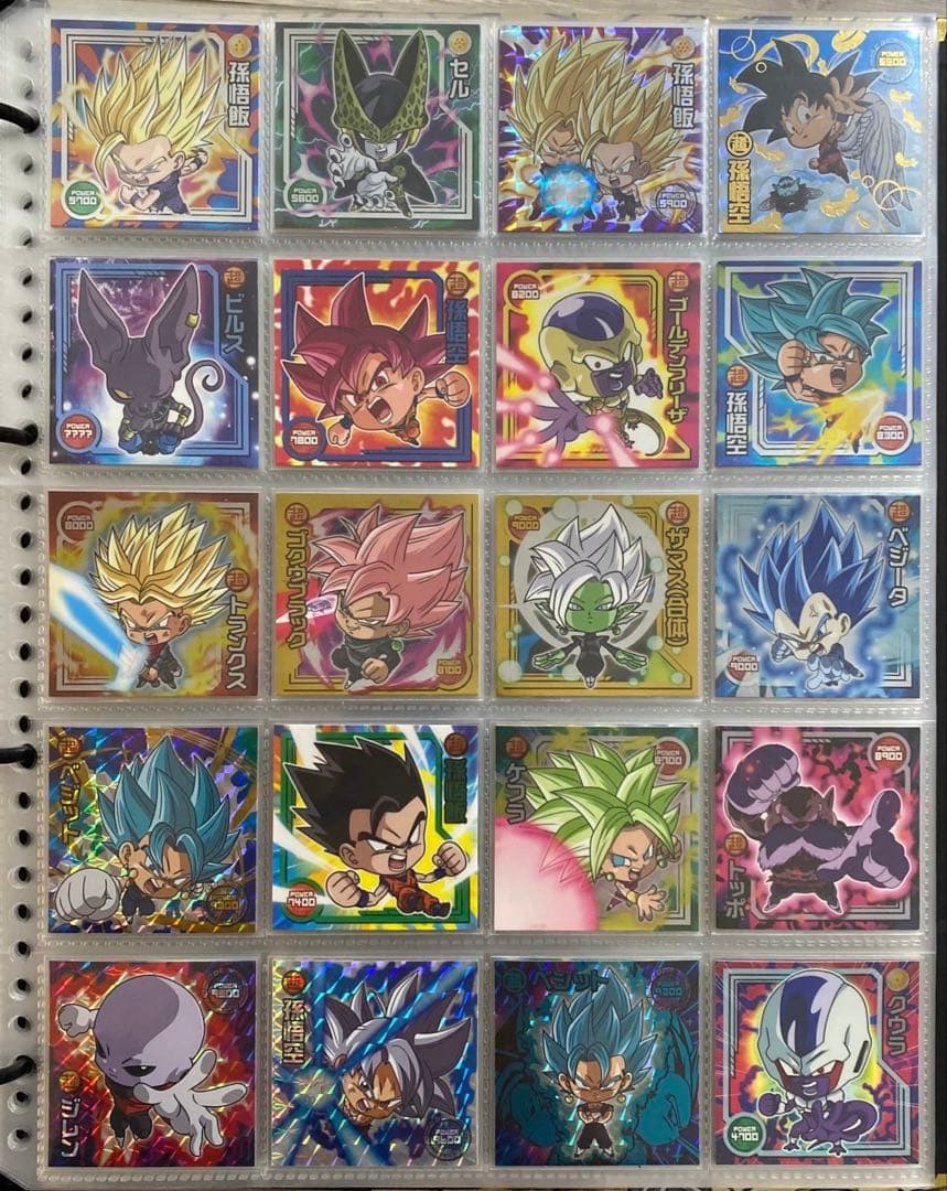 【1/31まで‼︎】ドラゴンボール 超戦士 シール ウエハース コンプ セット