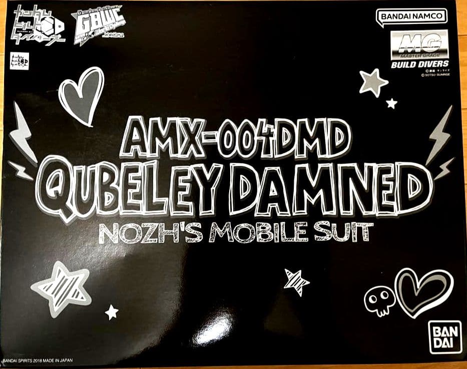 新品　MG 1/100 キュベレイダムド　ガンダム　ガンプラ