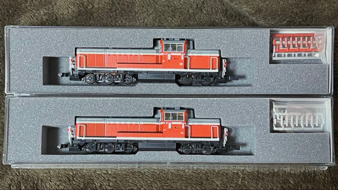 KATO 7011-1 DE10 耐寒形 2機 重連パーツ付