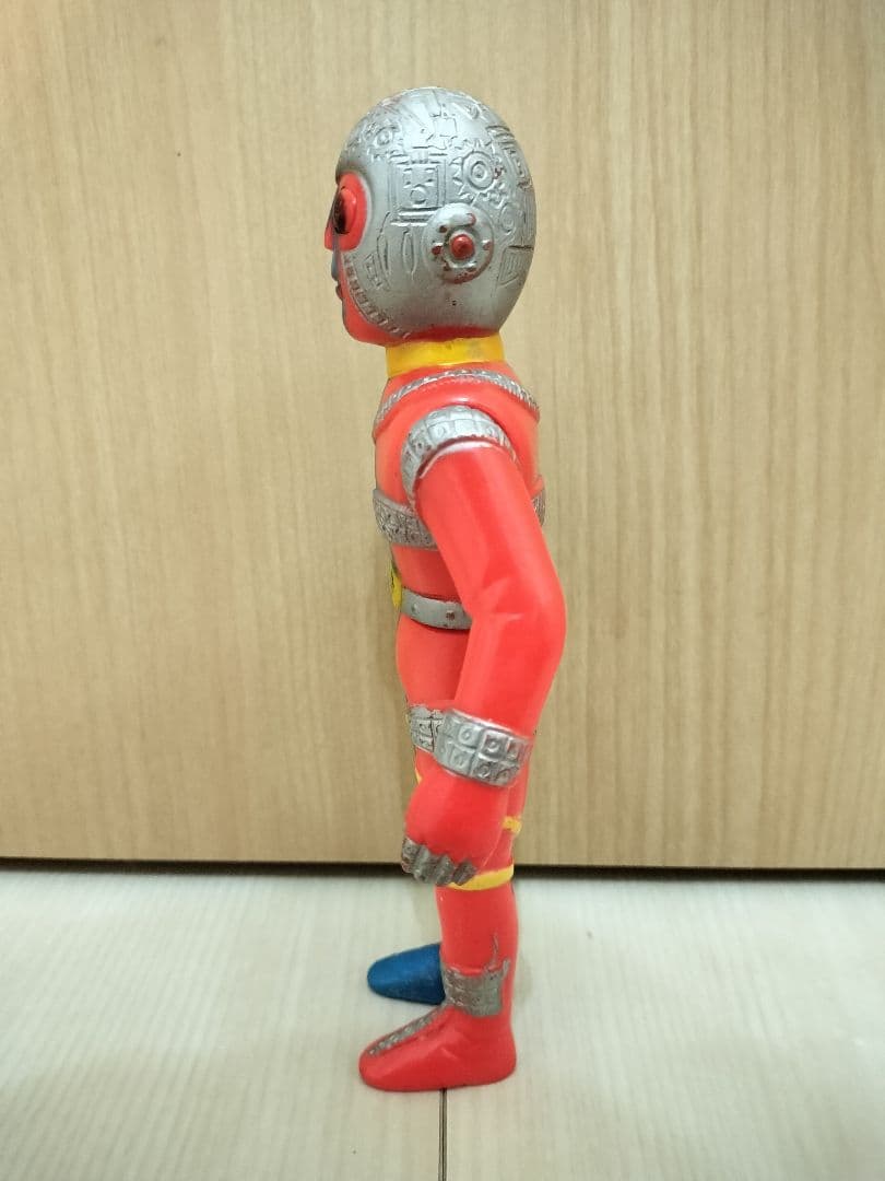 【極希少】　当時物　キカイダー　ソフビ　タカトク　昭和レトロ　特撮