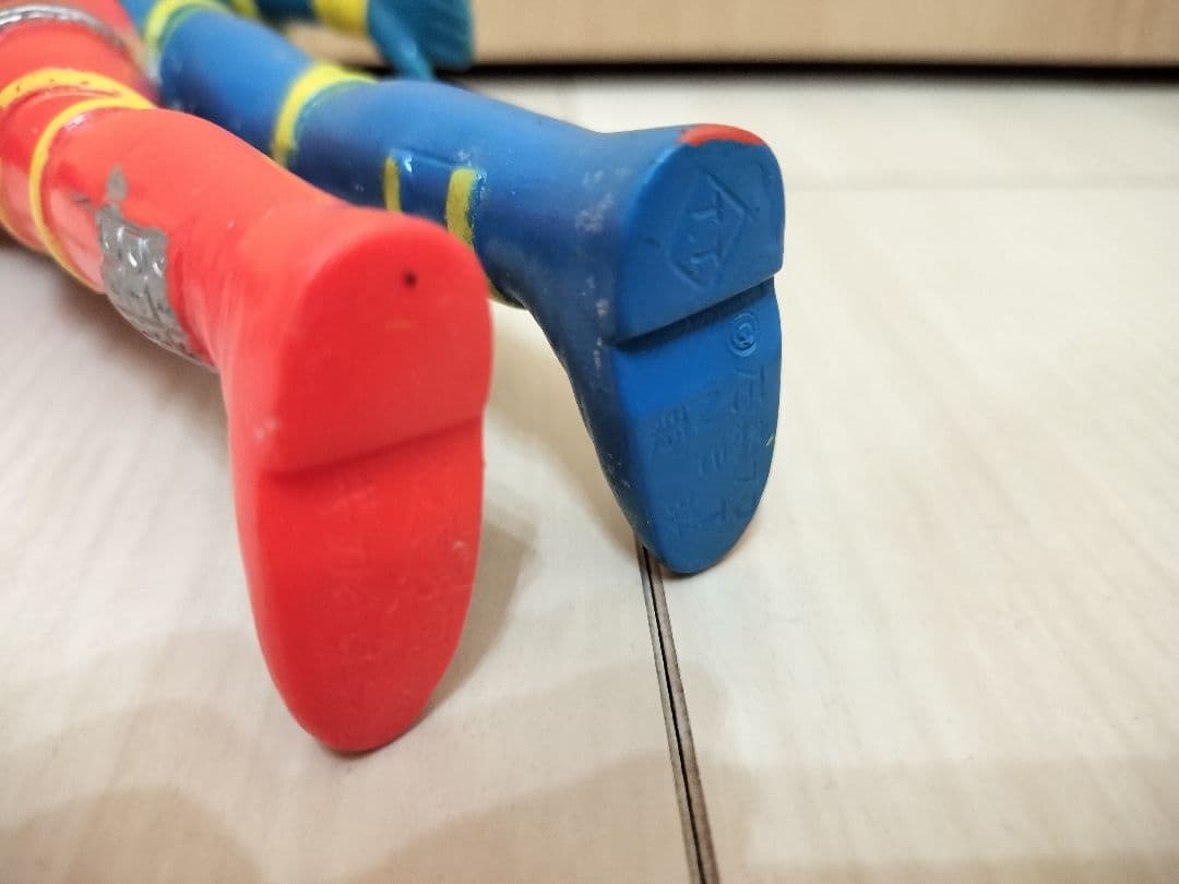 【極希少】　当時物　キカイダー　ソフビ　タカトク　昭和レトロ　特撮