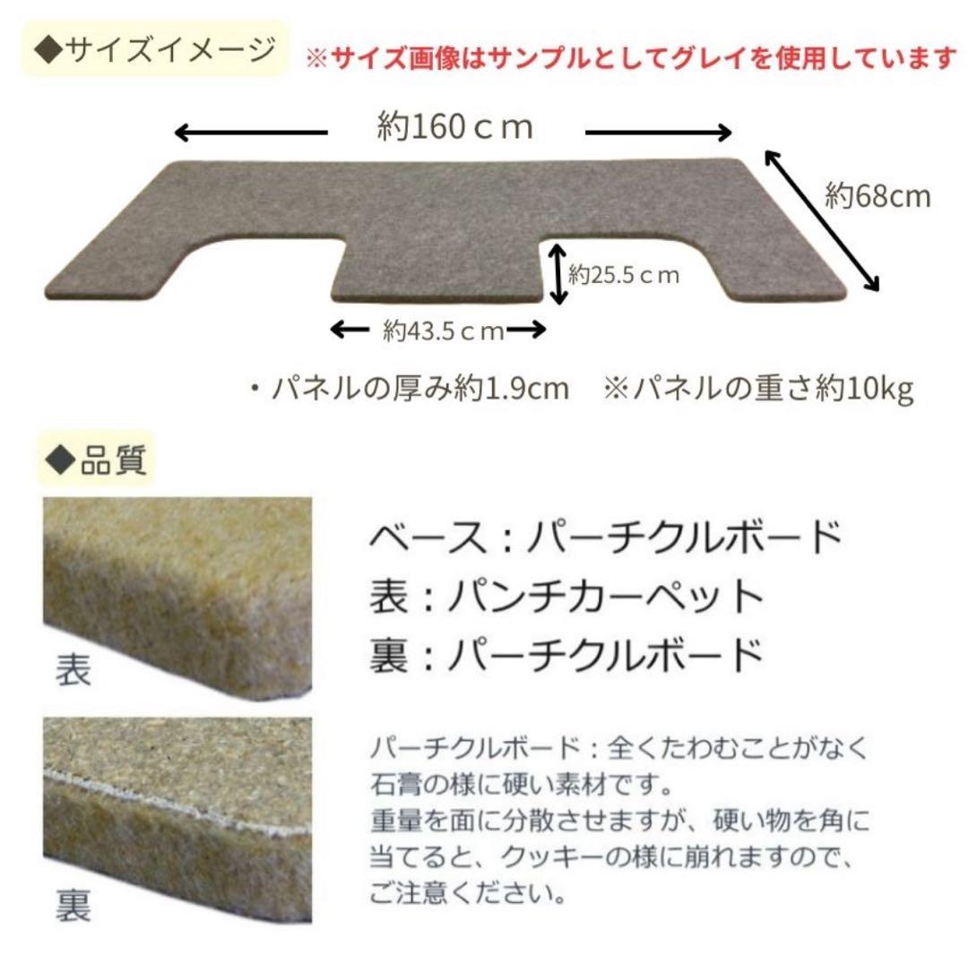 イトマサ ピアノ床補強ボード ビッグパネルプラス ITOMASA ベージュ