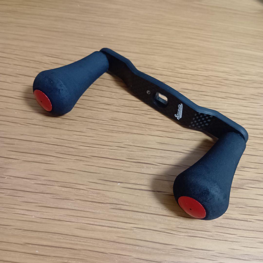 スタコン studio COMPOSITE ベイトリール パワーハンドル 黒/赤