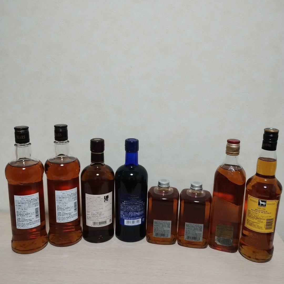 ウイスキーコレクション 8本