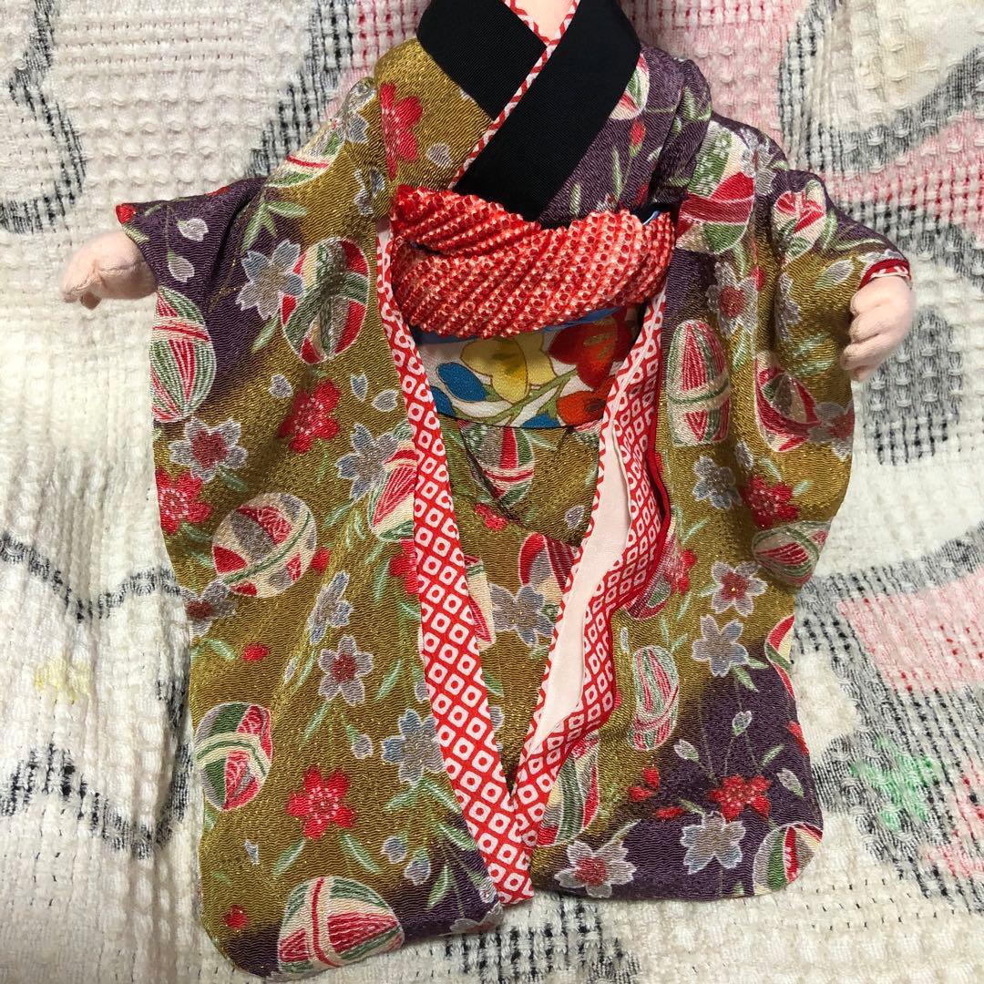 米山京子　米山京子風　和服　着物　人形　3体セット　中古品