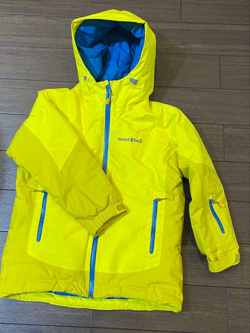 mont-bell キッズスキーウェアセット120cm