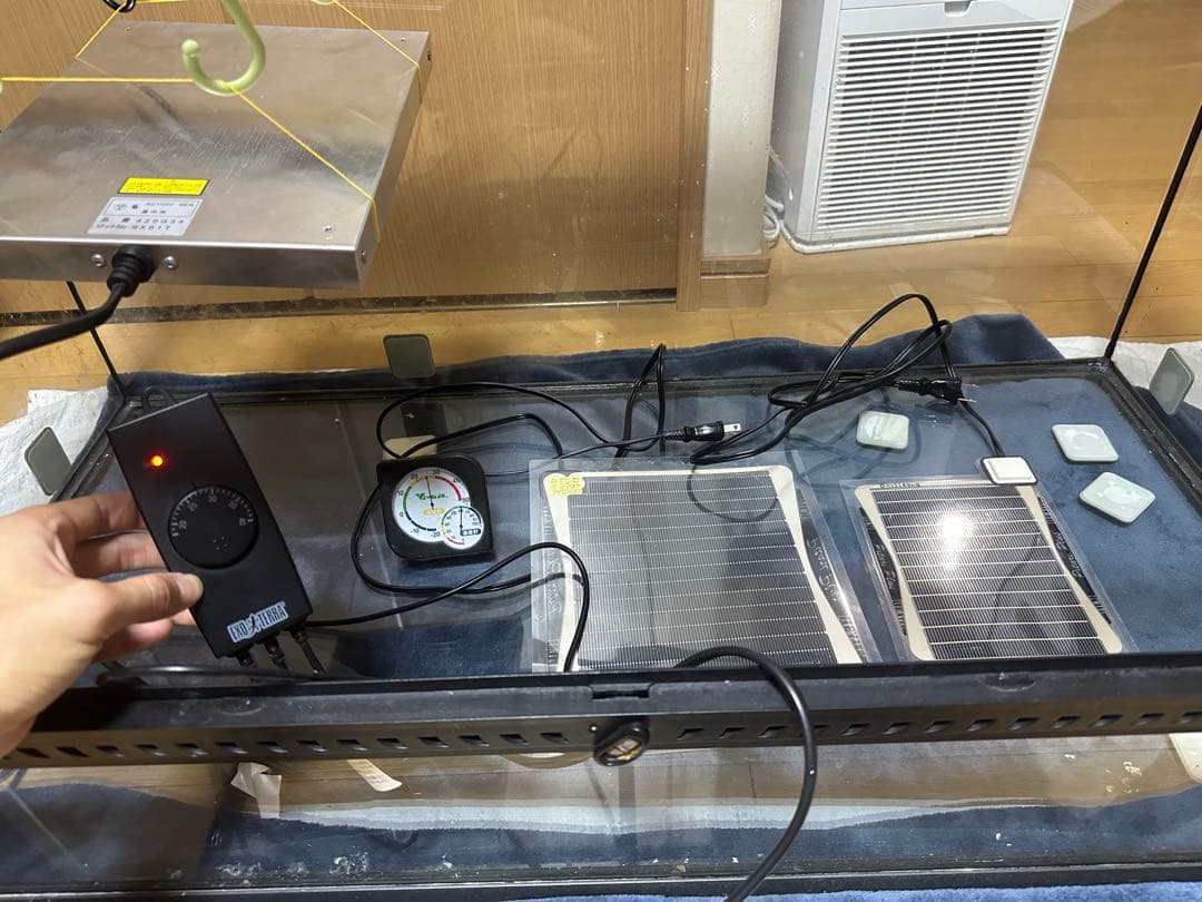 【値下げ・加熱機セット販売】GEX EXOTERRA グラステラリウム 9045