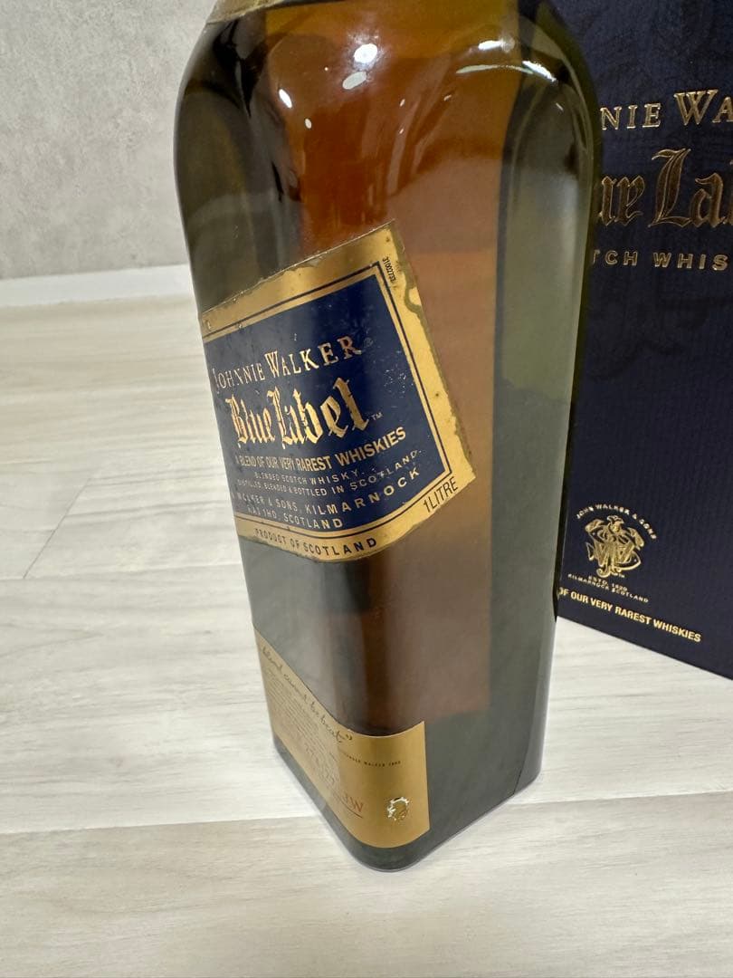 ジョニー・ウォーカー ブルーラベル 1000ml ボックス入り 未開封