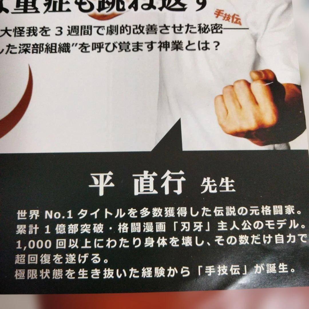 平直行の手技伝-眠れるカラダの秘密DVD