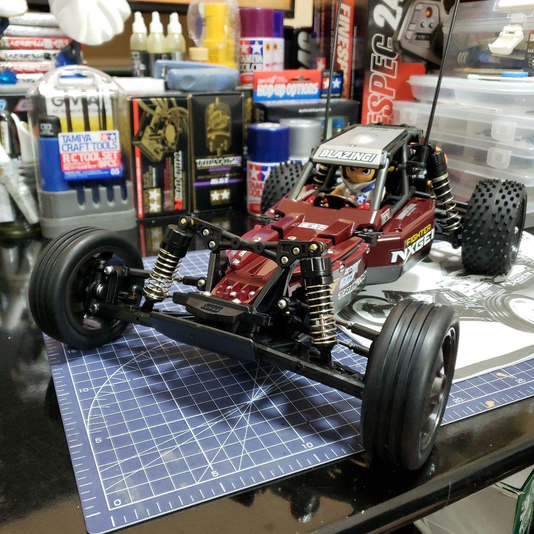 タミヤ 2025 DT04 ファイターネクスジェン カスタム ブラシレスセット③