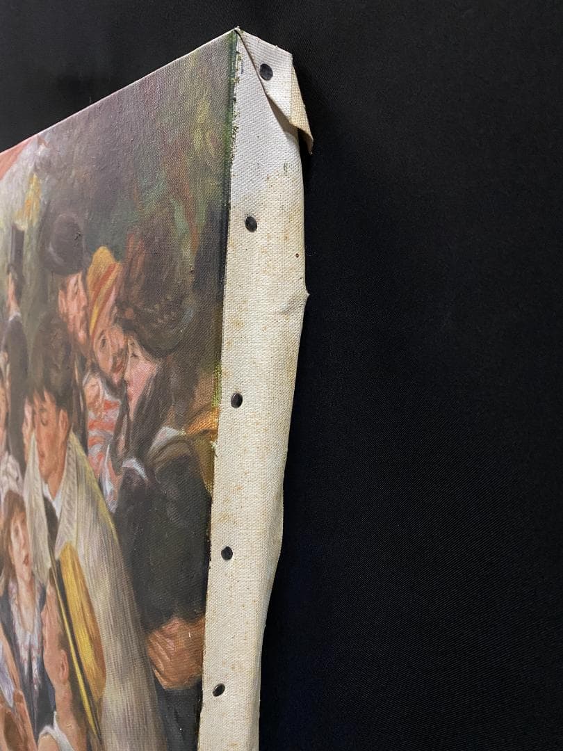 ピエール＝オーギュスト・ルノワール『舟遊びをする人々の昼食』複製画　摸写①