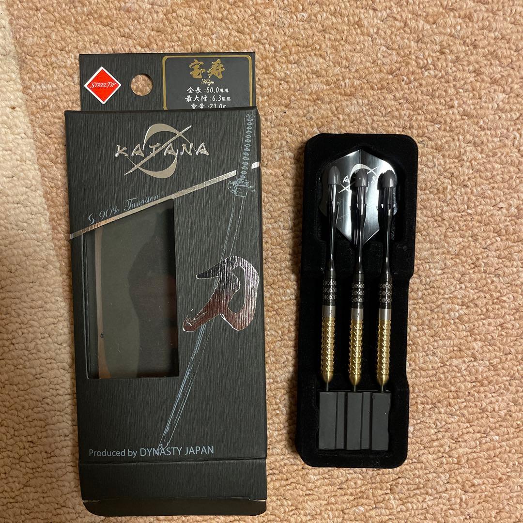 ダーツ　DYNASTY KATANA 名刀　宝寿　スティール