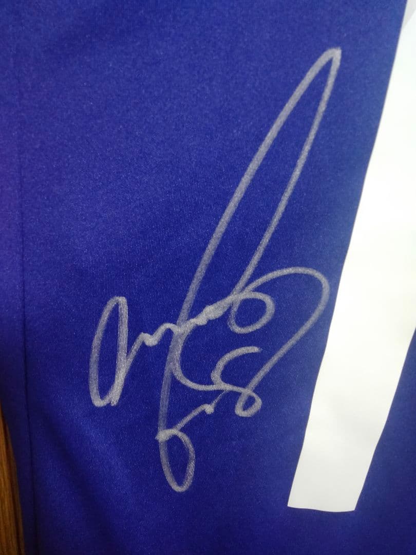 アディダス 日本代表 柿谷曜一朗 #8 サイン入りユニフォーム 14/15 M