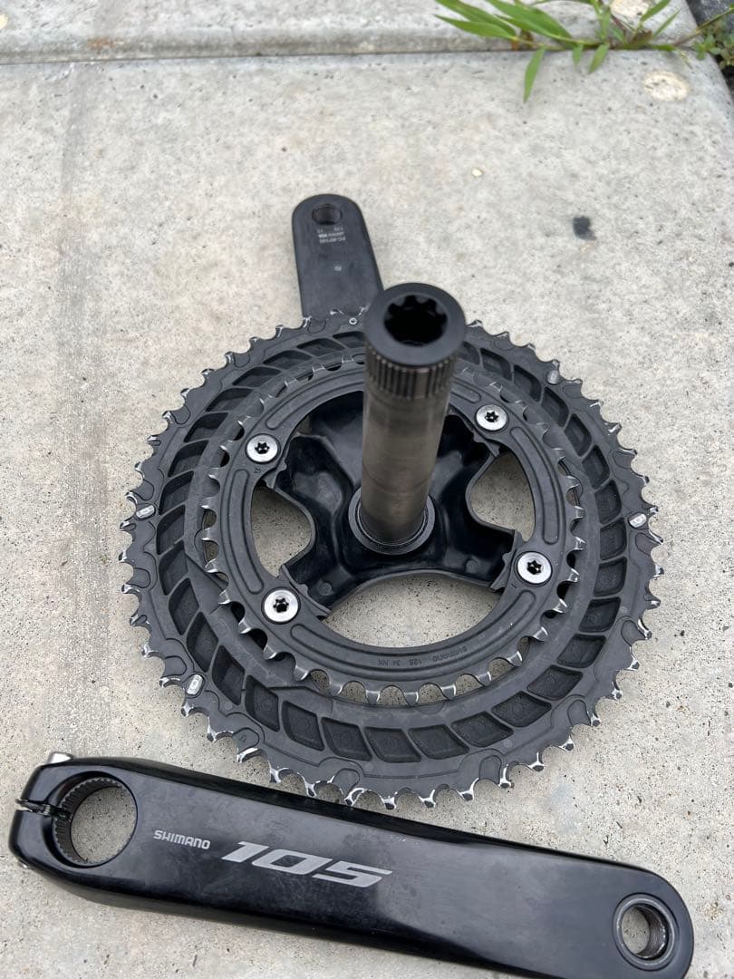 Shimano 105 R7100クランクセット 170mm 50-34T