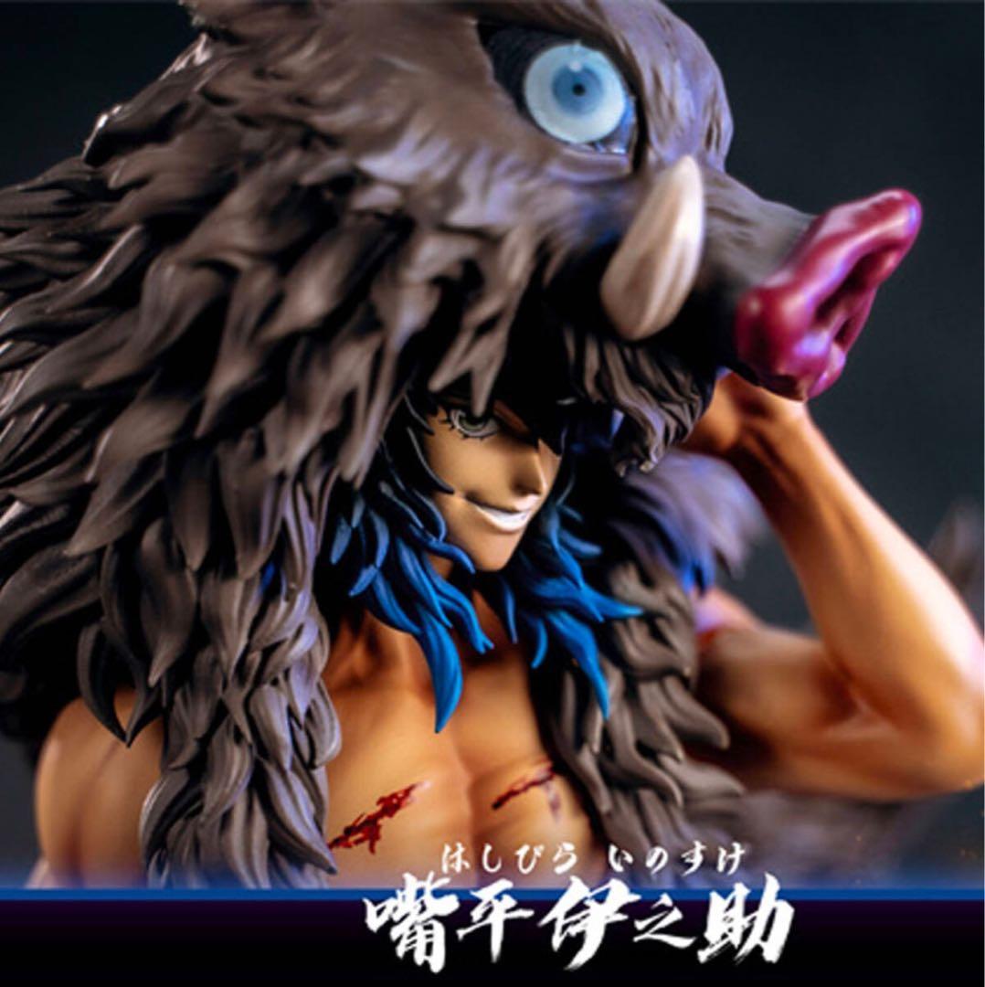 【鬼滅の刃】嘴平伊之助 ガレージキットフィギュア 完成品Damon slayer
