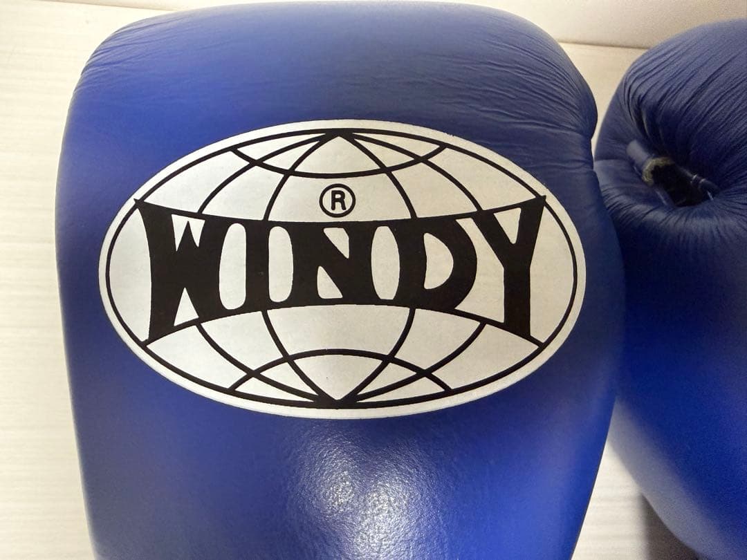 WINDY ボクシンググローブ 8 oz 青