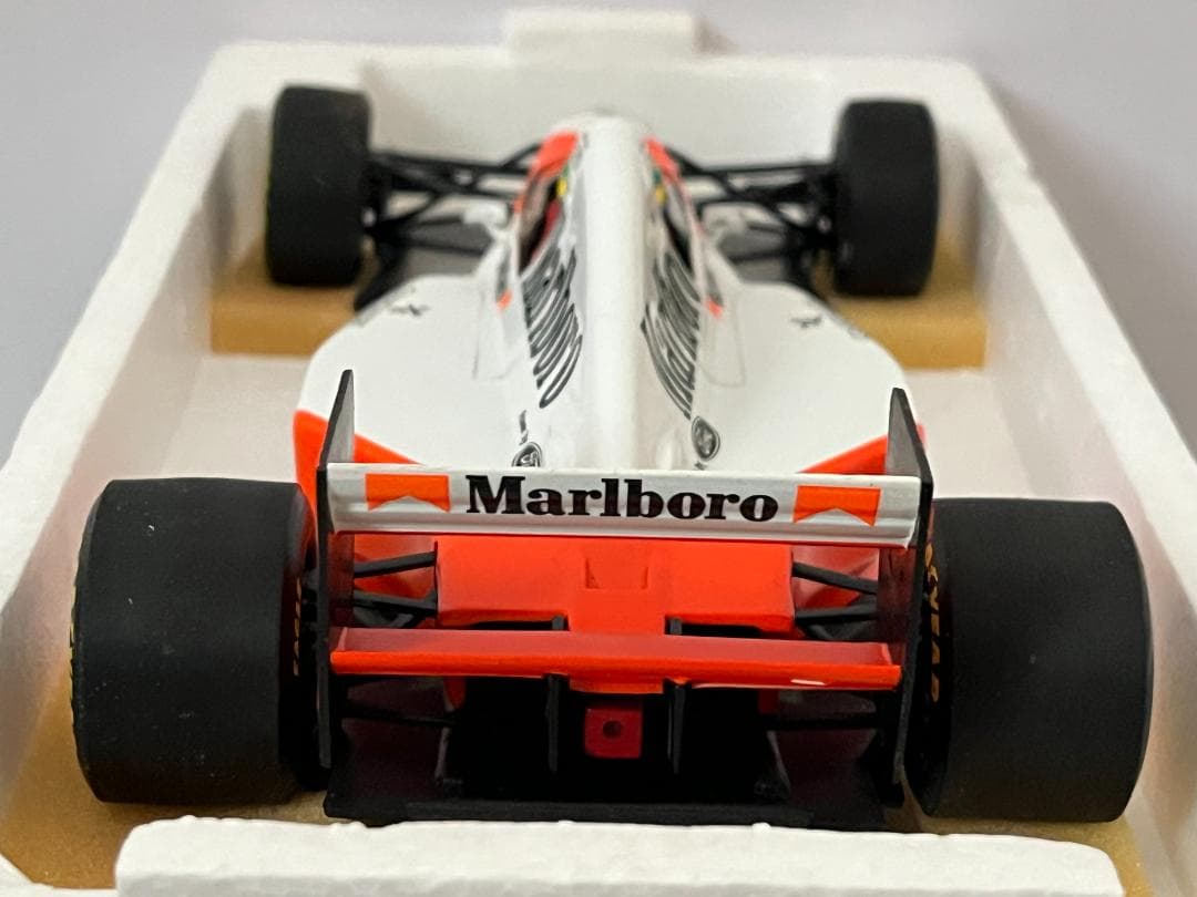ミニチャンプス 1/18 McLaren Ford MP4-8 A.セナ 箱付